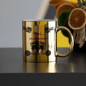 Hediyelen Uçak Mühendisi Gold Kupa Bardak