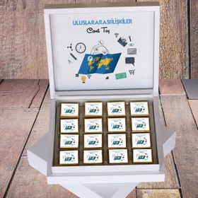 Hediyelen Uluslararası İlişkiler Duvar Saati