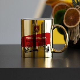 Hediyelen Uzman Jandarma Gold Kupa Bardak