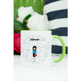 Hediyelen Uzman Yeşil Kupa Bardak