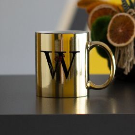 Hediyelen W Harfi Gold Kupa Bardak