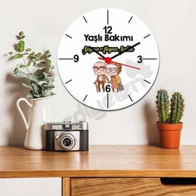 Hediyelen Yaşlı Bakımı Duvar Saati