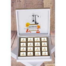 Hediyelen Yüksek Inşaat Mühendisi Hediyelik Çikolata
