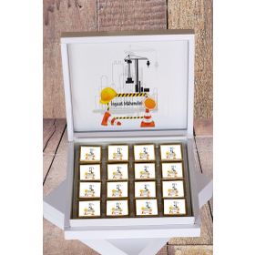 Hediyelen Yüksek Inşaat Mühendisi Hediyelik Çikolata