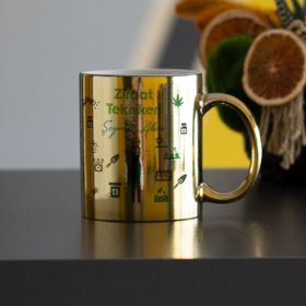 Hediyelen Ziraat Teknikeri Gold Kupa Bardak