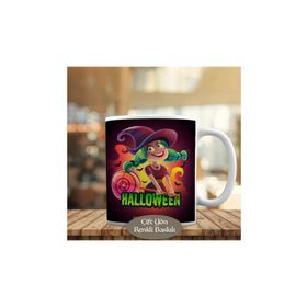 HEDIYELIK-07378 Halloween Cadılar Bayramı Temalı Kupa Bardak