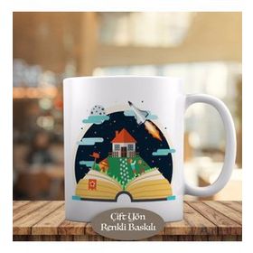 HEDIYELIK-1051-545 Kitap Arasında Yeni Dünya Kupa Bardak