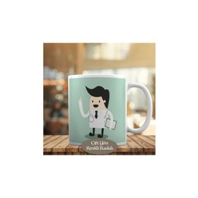HEDIYELIK-1133-26 Doktor Adam Meslek Kupa Bardak