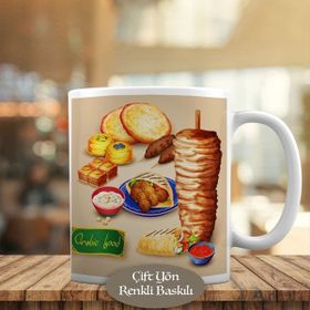 HEDIYELIK-1284-7375 Arap Yemek Kültürü Kupa Bardak