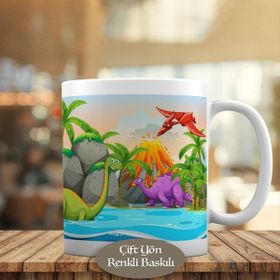 HEDIYELIK-1308-20003-1 Dinazorlar Diyarı Kupa Bardak