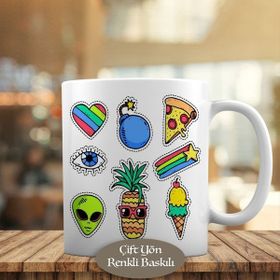 HEDIYELIK-23-2147677236-1 Hipster Sembolleri Kupa Bardak