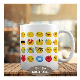 HEDIYELIK-23-2147815843 Emoji Suratları Kupa Bardak