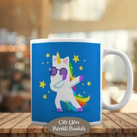 HEDIYELIK-23-2147871684 Dabbicorn Sevimli Hayvan Kupa Bardak