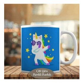 HEDIYELIK-23-2147871684 Dabbicorn Sevimli Hayvan Kupa Bardak