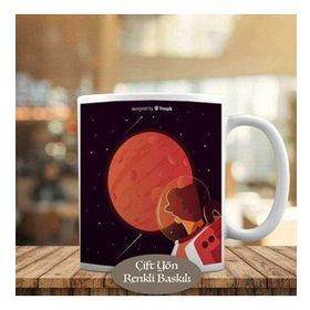 HEDIYELIK-23-2147960346 Marsa Bakan Astronot Kupa Bardak