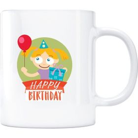 HEDIYELIK-2538 Happy Birthday Too You Baskılı Kupa Bardak