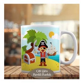 HEDIYELIK-3446-281 Hazine Bulan Korsan Kupa Bardak