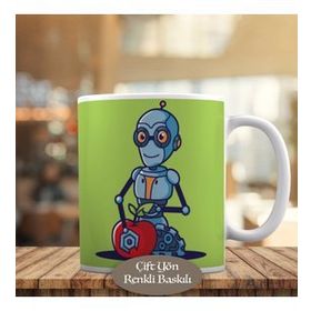 HEDIYELIK-439-2147502095 Elma Tutan Robot Kupa Bardak