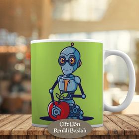 HEDIYELIK-439-2147502095 Elma Tutan Robot Kupa Bardak