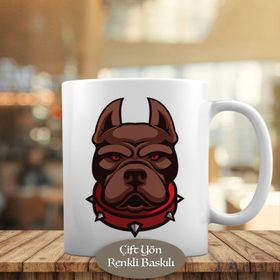 HEDIYELIK-59 Cool Dog -Tasmalı Sevimli Köpek Kupa Bardak
