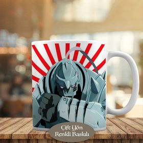 HEDIYELIK-919682 Alphonse Elric, Fullmetal Alchemist Kupa Bardak