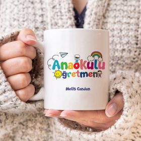 Hediyemen Anaokulu Öğretmenlerine Özel Kupa Bardak