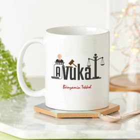 Hediyemen Avukatınıza Özel Hediye Kupa Bardak
