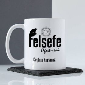 Hediyemen Felsefe Öğretmenlerine Hediye Kupa Bardak
