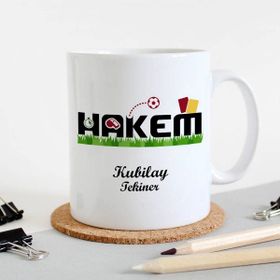 Hediyemen Futbol Hakemlerine Özel Kupa Bardak