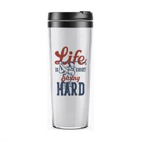 Hediyemen Golf Oyuncusu Tasarım 400 ml Beyaz Termos
