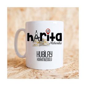 Hediyemen Harita Mühendislerine Özel Kupa Bardak