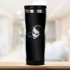 Hediyemen Joker Temalı 0,4 lt Beyaz Termos