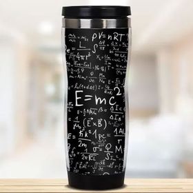 Hediyemen Meşhur Einstein Teorisi 0,4 lt Beyaz Termos