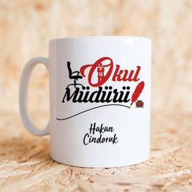 Hediyemen Okul Müdürüne Hediye Kupa Bardak