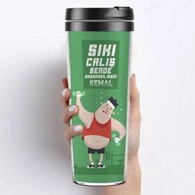 Hediyemen Sen De Başarabilirsin 400 ml Beyaz Termos