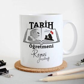 Hediyemen Tarih Öğretmenlerine Özel Kupa Bardak