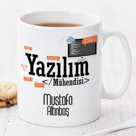 Hediyemen Yazılım Mühendisine Hediye Kupa Bardak