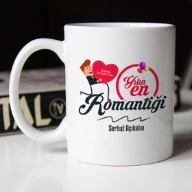 Hediyemen Yılın En Romantiği Kupa Bardak