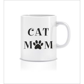 Hediyenza Cat Mom Tasarım Kupa Bardak