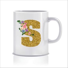 Hediyenza Gold S Tasarım Kupa Bardak
