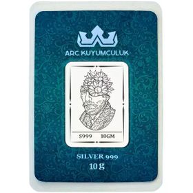 Hediyeye Özel 10 Gr Van Gogh Temalı 999 Ayar Gümüş İle Üretilmiş Gümüş Külçe