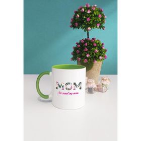 Hedizu Anneler Günü Hediyesi Mom Yeşil Kupa
