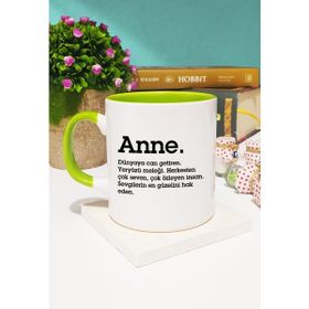 Hedizu Anneye Hediye Anne Yeşil Kupa