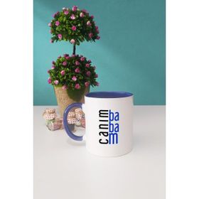 Hedizu Babaya Hediye Canım Babam Lacivert Kupa
