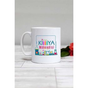 Hedizu Beyaz Kimya Mühendisi Hediye Kupa Bardak