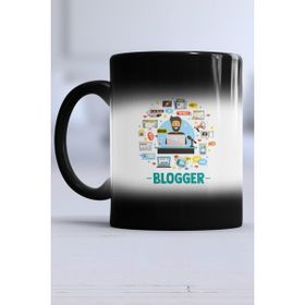 Hedizu Blogger Siyah Kupa Bardak Sihirli