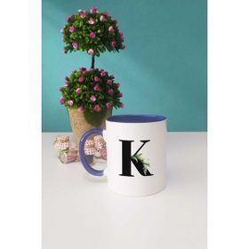 Hedizu Botanik K Harfli Lacivert Kupa