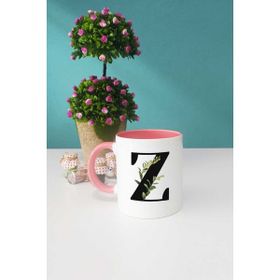 Hedizu Botanik Z Harfli Pembe Kupa