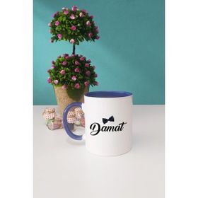 Hedizu Damat Hediye Lacivert Kupa