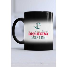 Hedizu Diş Hekimi Asistanı Siyah Kupa